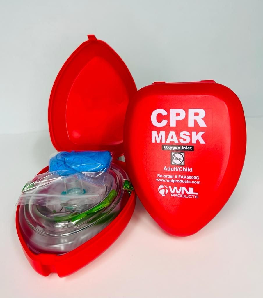 CPR Mask Adult/Child Hard Case